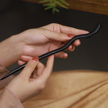 Long Wooden Hair Stick
