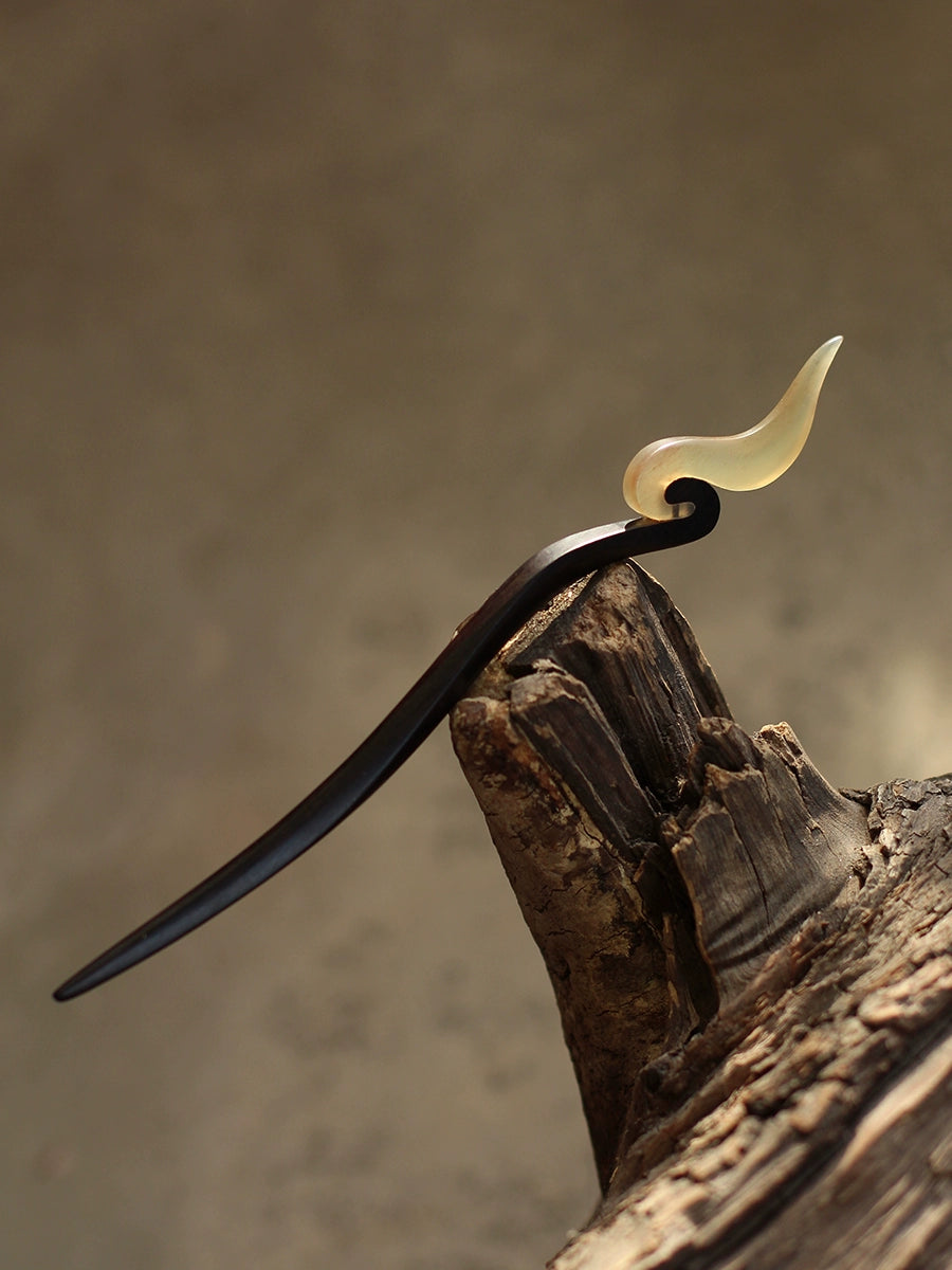 The Lord in The Clouds Wooden Hair Stick