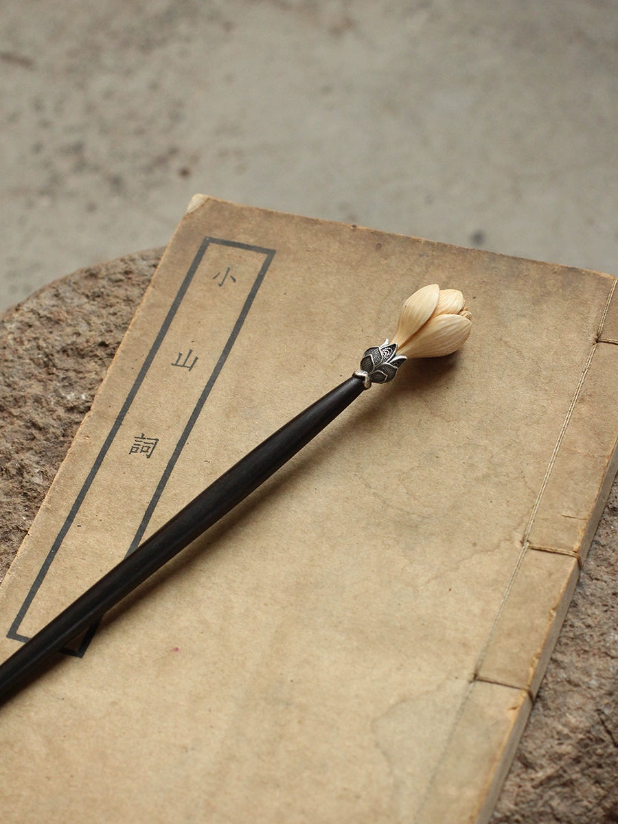 Handmade Yaohua Wooden Hair Stick