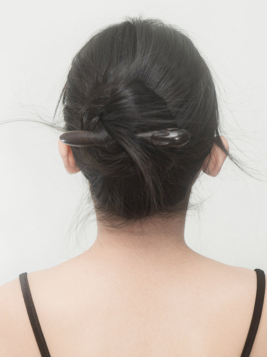 Unique Wooden Rabbit Hair Sticks for Women