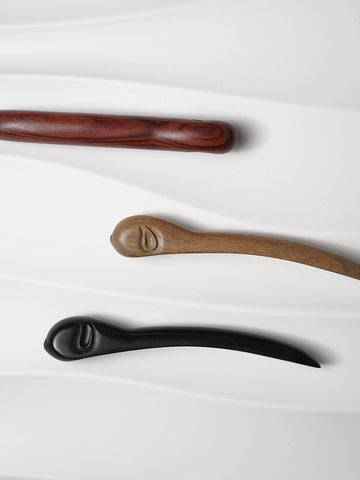 Doggy Wooden Hair Stick
