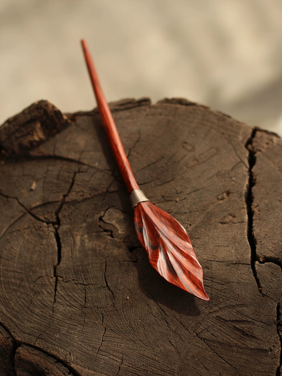 "Cold Dew" - Autumn-Inspired Handcrafted Hair Stick
