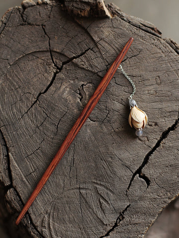Handmade Yaohua Wooden Buyao Hair Stick