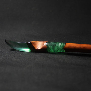 Handmade Emerald Green Hair Stick