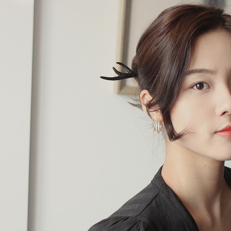 The Antler-shaped Wooden Hair Stick