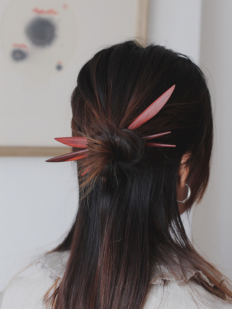 Handmade Willow Leaf Knife Hair Stick