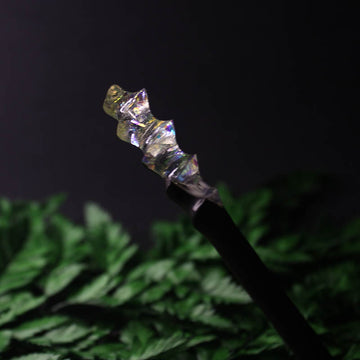 Handmade Opal-like Hair Stick with The Spiral Shape