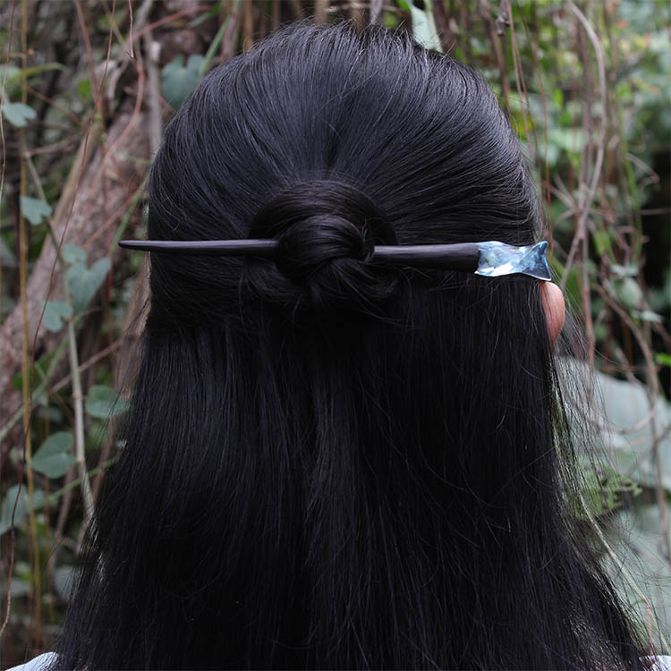 The Snowy Owl Hair Stick