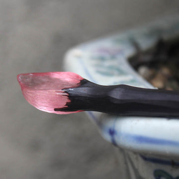 Handmade Pink Patel Hair Stick