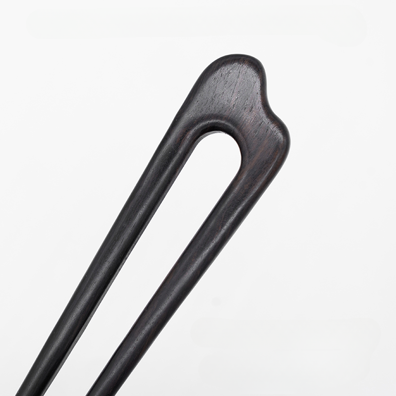 Classic U-shaped Small Mountain Wooden Hairpin