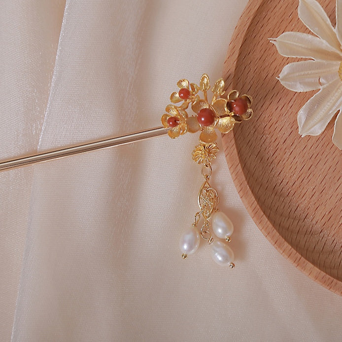 Handmade Pearl Hair Stick