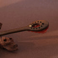 Green Sandalwood Plum Hair Stick, detail view 7