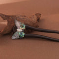 Ebony Butterfly Hair Stick, view 4