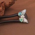 Ebony Butterfly Hair Stick, detail view 6