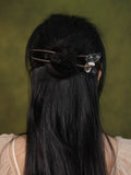 Ebony Butterfly Hair Stick, detail view 8