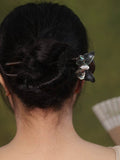 Ebony Butterfly Hair Stick, detail view 10