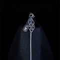 Phoenix Hollow Silver Hairpin, detail view 4