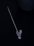 Phoenix Hollow Silver Hairpin, detail view 10