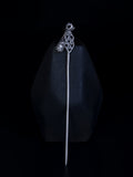 Phoenix Hollow Silver Hairpin, detail view 11