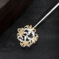 S925 Silver Frost's Descent Manjushaka Hair Stick, detail view 8