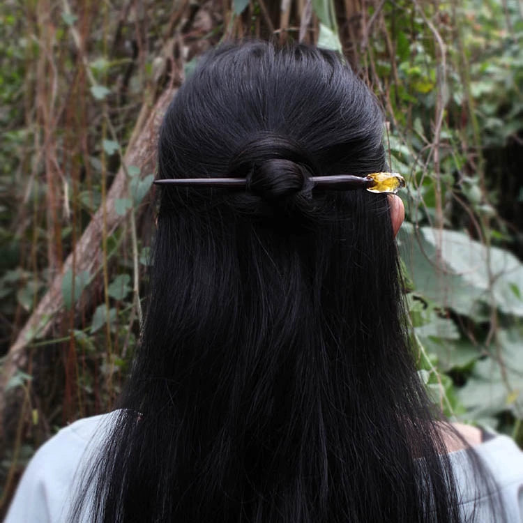 Handcrafted Creative Wooden Hair Stick