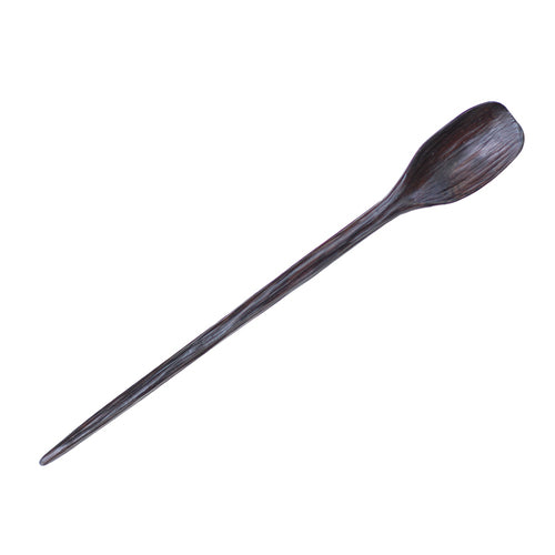Hand-Carved Wooden Spoon and Fork Hair Stick