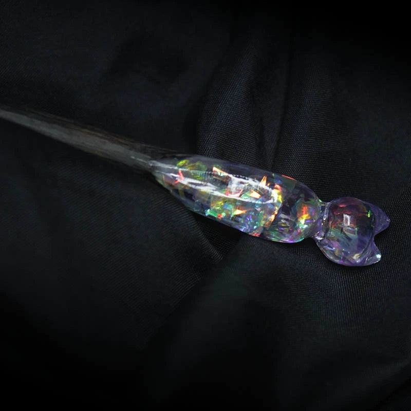 Kitty Cat Wooden Hair Stick