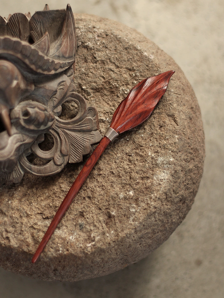 "Cold Dew" - Autumn-Inspired Handcrafted Hair Stick