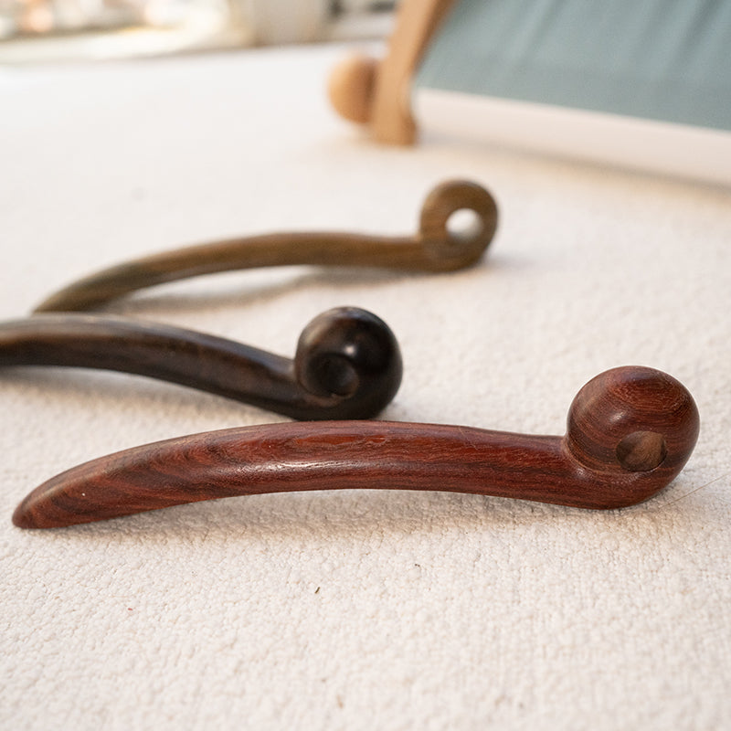 Handmade Snail Wooden Hair Stick