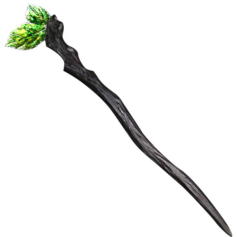 Handmade Leaf Wood Hair Stick