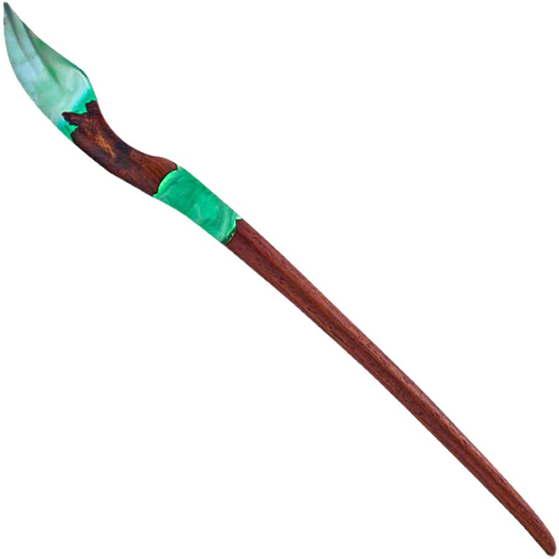 Handmade Emerald Green Hair Stick