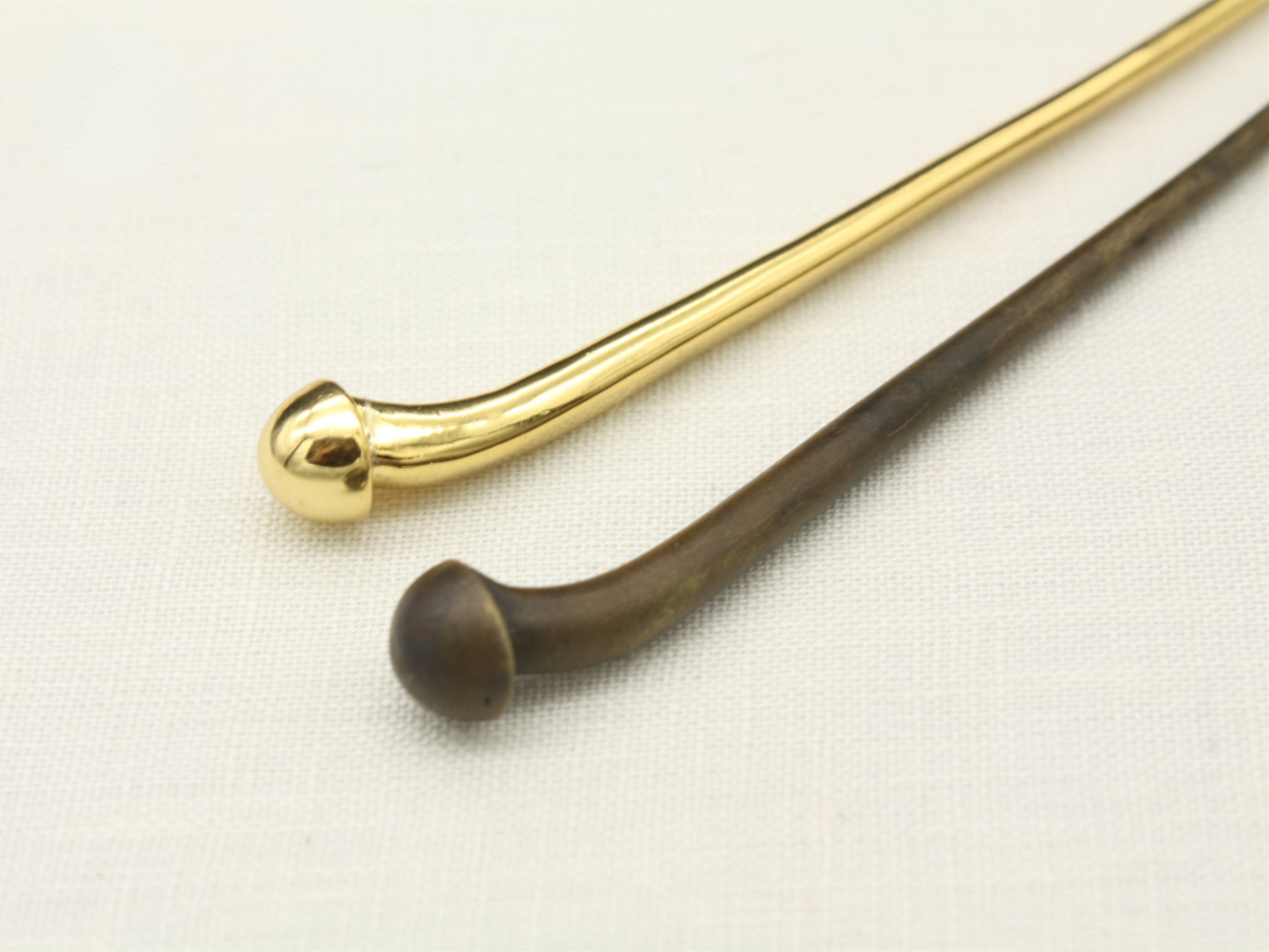 Traditional Chinese Mushroom Silver Gilded Hairpin